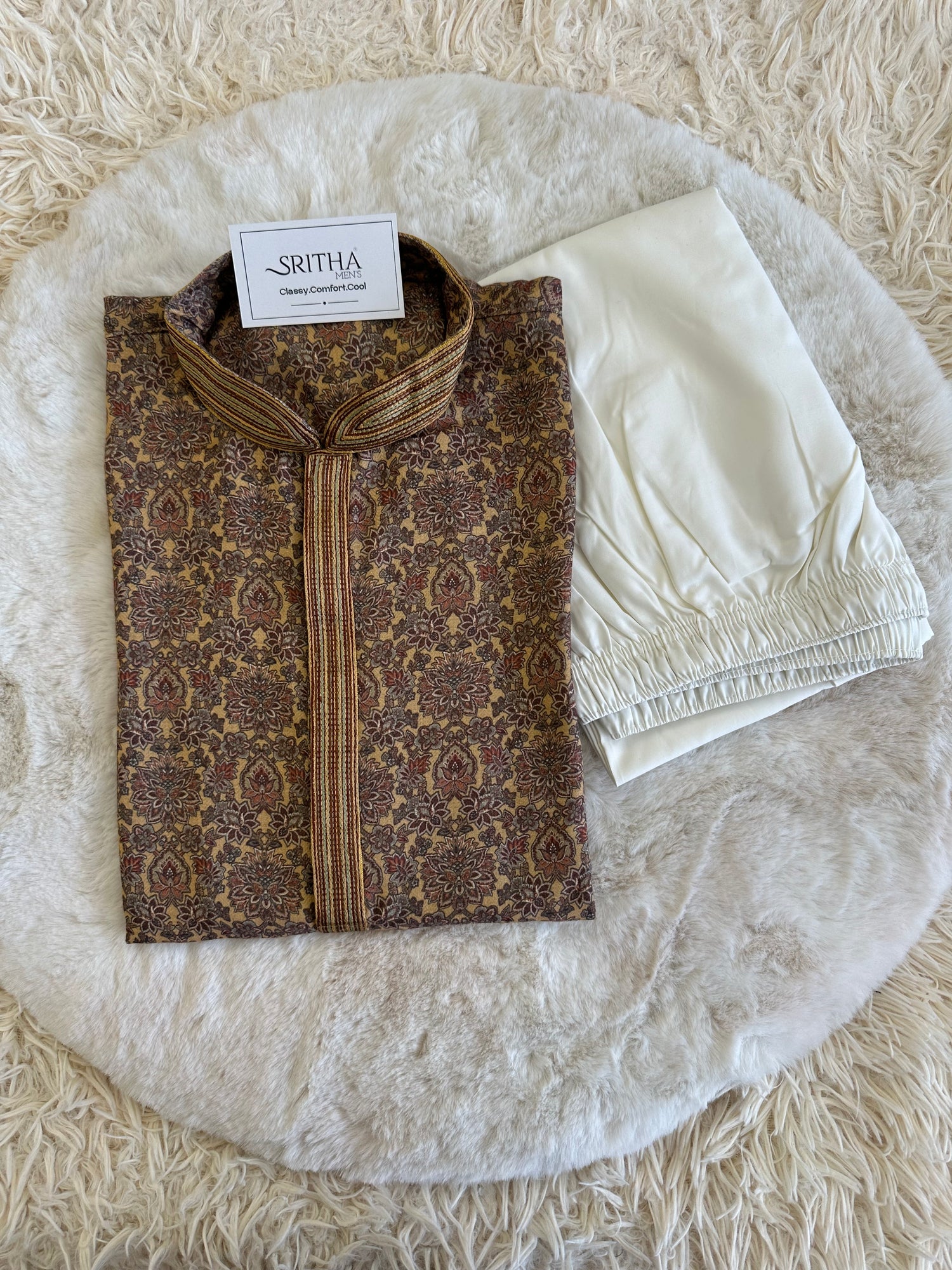Long Kurta Set (With Pants)