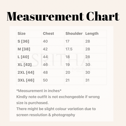 SM0324-01-03 Green White Cotton Short Kurta