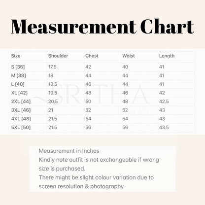 SM1024-01-18 Grey Blue Viscose Print Kurta
