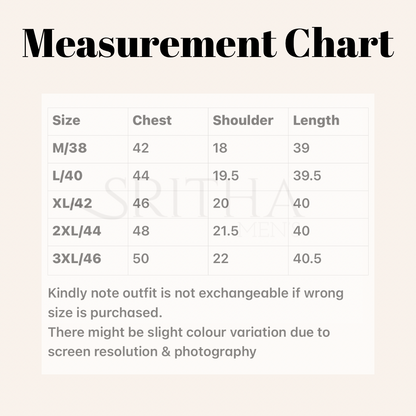 SM0624-01-07 Black & White Cotton Blend Kurta
