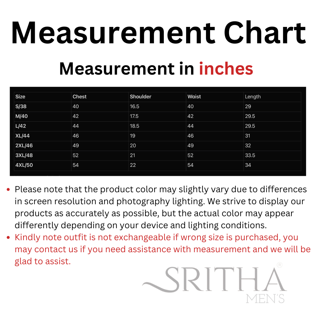 SM1224-01-13 Light Green & Blue Short Sleeve Kurta