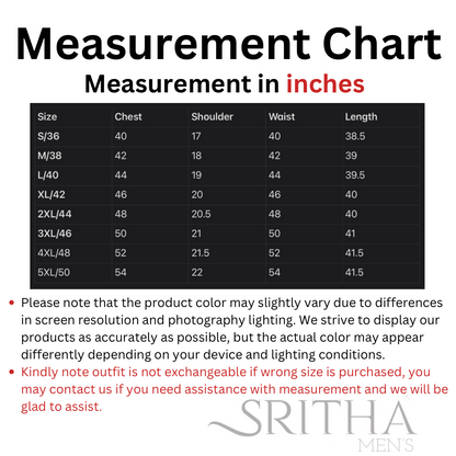 SM1225-01-08 Orange Printed Cotton Kurta