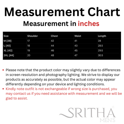 SM0525-16-17 Pink White Batik Long Sleeve Cotton Kurta