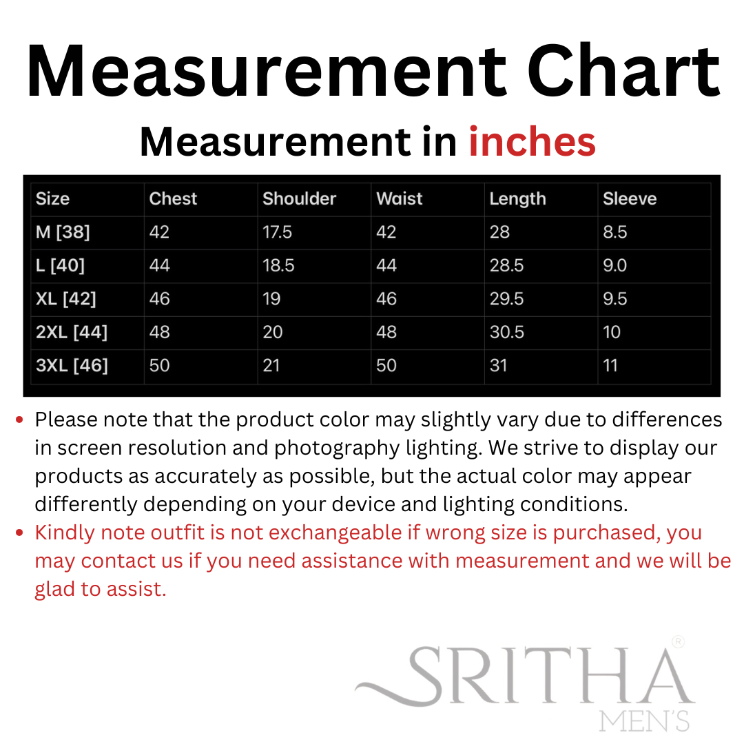 SM1025-16-04 Blue Base Elephant Print Short Cotton Kurta